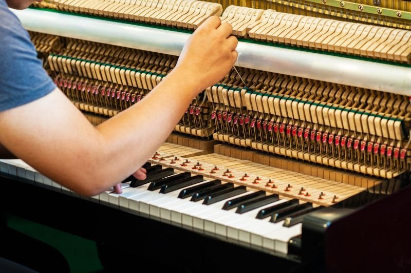 Pianotekniker stemme piano
